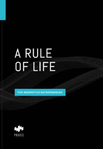 A Rule of Life for Redemptive Entrepreneurs book cover